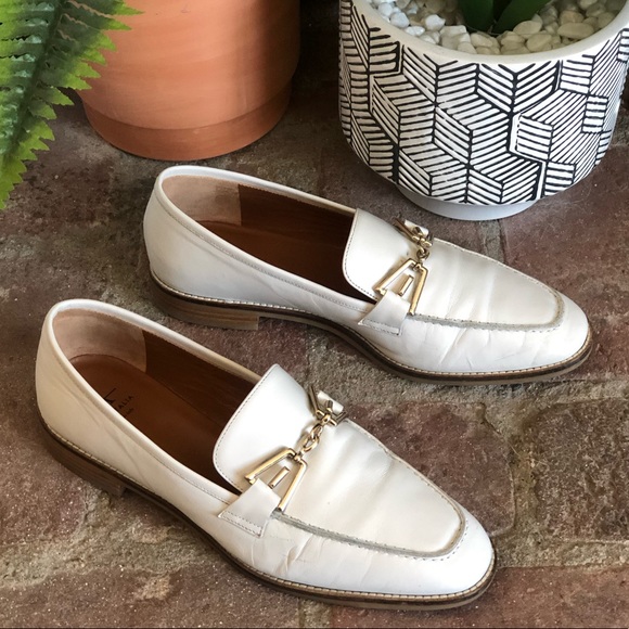Aquatalia Shoes - AQUATALIA Teodora Weatherproof Loafer in White
